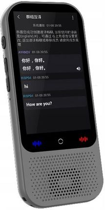 Translator elektroniczny Wifi S80 Pro tłumacz mowy język polski online zdjęcia 72 języki + dialekty - zdjęcie 4