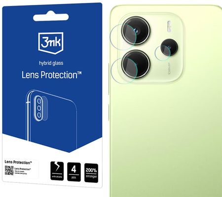 3Mk Osłona Na Aparat Lens Protection Do Xiaomi Redmi Note 14 4G, 4 Zestawy - zdjęcie 2
