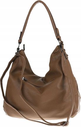 The Grace bags Włoska Torebka Listonoszka Worek na Ramię lh2311 Earthy - zdjęcie 2