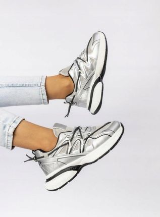 Damskie Sneakersy – Srebrne LUNAR SILVER 41 - zdjęcie 3