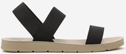 Born2Be Czarne Sandały damskie 38 Casual - zdjęcie 2