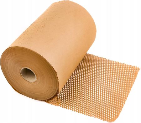 Papier Pakowy Rolka 250M Brązowy Kraft Ekologiczny Wypełniacz Do Paczek - zdjęcie 3