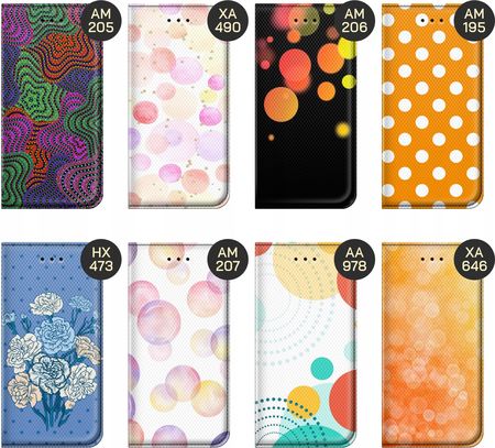 Hello Case Etui Z Klapką Do Apple Iphone 16 Pro Kropki Grochy Bokeh Dots Futerał - zdjęcie 4