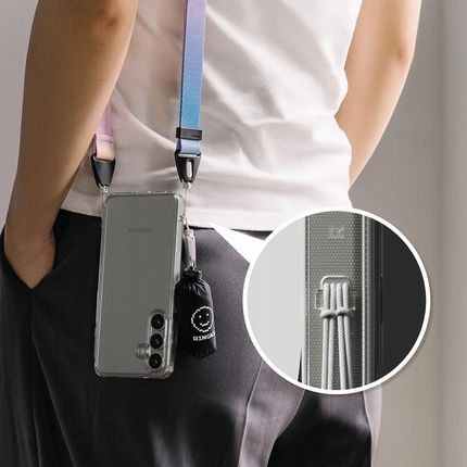 Ringke Matowe Przezroczyste Etui Case Cover Tpu Do Galaxy S25 2 Pak Szkło - zdjęcie 2
