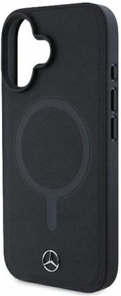 Mercedes Mehmp16M23Rcmk Iphone 16 Plus 6 7 Czarny Black Hardcase Smooth Le - zdjęcie 4