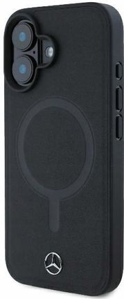 Mercedes Mehmp16M23Rcmk Iphone 16 Plus 6 7 Czarny Black Hardcase Smooth Le - zdjęcie 3