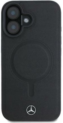 Mercedes Mehmp16M23Rcmk Iphone 16 Plus 6 7 Czarny Black Hardcase Smooth Le - zdjęcie 2