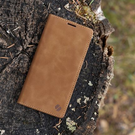 Spacecase Etui Skórzane Z Klapką Do Galaxy S25 Portfel Case Pokrowiec - zdjęcie 6