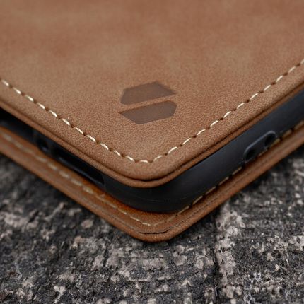 Spacecase Etui Skórzane Z Klapką Do Galaxy S25 Portfel Case Pokrowiec - zdjęcie 2