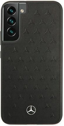 Mercedes Mehcs22Mpsqbk S22 S906 Czarny Black Hardcase Leather Stars Patter - zdjęcie 2