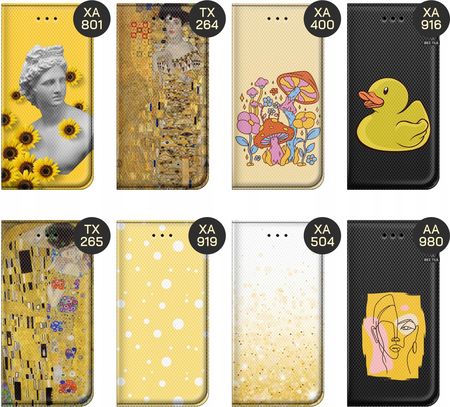 Hello Case Etui Z Klapką Do Apple Iphone 16 Pro Żółte Słoneczne Yellow Futerał - zdjęcie 2
