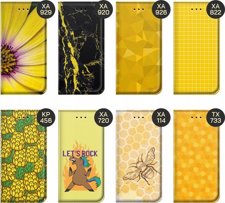 Hello Case Etui Z Klapką Do Apple Iphone 16 Pro Żółte Słoneczne Yellow Futerał - zdjęcie 5