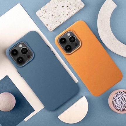 Etui Skórzane Z Magsafe Do Iphone 15 Pro Max Cover Plecki Case Futerał - zdjęcie 2