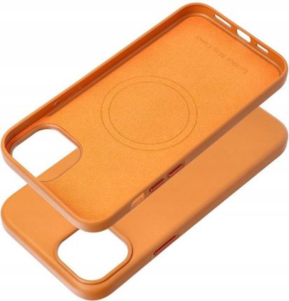 Etui Skórzane Z Magsafe Do Iphone 15 Pro Max Cover Plecki Case Futerał - zdjęcie 5