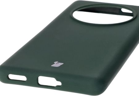 Bizon Silikonowe Etui Soft Case Do Honor Magic7 Lite Ciemnozielone - zdjęcie 2
