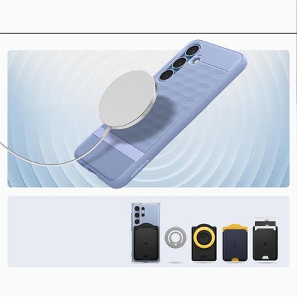 Spigen Etui Caseology Parallax Mag Magsafe Do Samsung Galaxy S25 Niebieski - zdjęcie 3