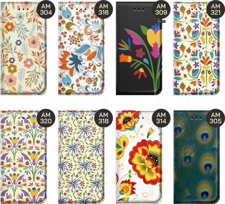 Hello Case Etui Z Klapką Do Samsung Galaxy S25 Folk Ludowe Folklorystyczne - zdjęcie 6