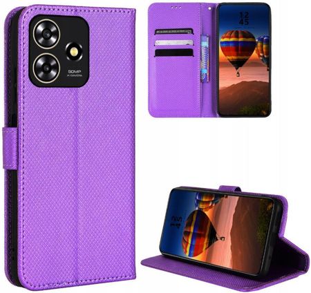 Case Etui Magnetyczne Z Klapką 2X Szkło Do Zte Blade A73 4G - zdjęcie 2