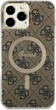 Guess Guhmp13Xh4Stw Iphone 13 Pro Max 6 7 Brązowy Brown Hardcase 4G Magsaf - zdjęcie 5
