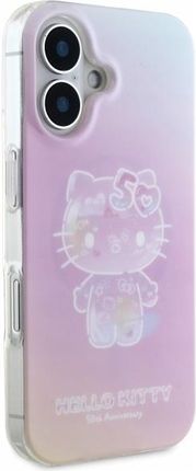 Hello Kitty Hkhmp16Sh50Ap Iphone 16 6 1 Różowy Pink Hardcase Iml 50Th Anni - zdjęcie 3