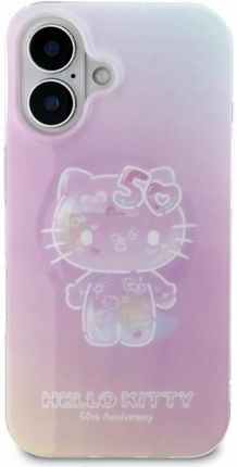 Hello Kitty Hkhmp16Sh50Ap Iphone 16 6 1 Różowy Pink Hardcase Iml 50Th Anni - zdjęcie 4