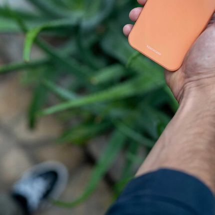 Sc Silicone Case Huawei Nova 9 Orange - zdjęcie 3