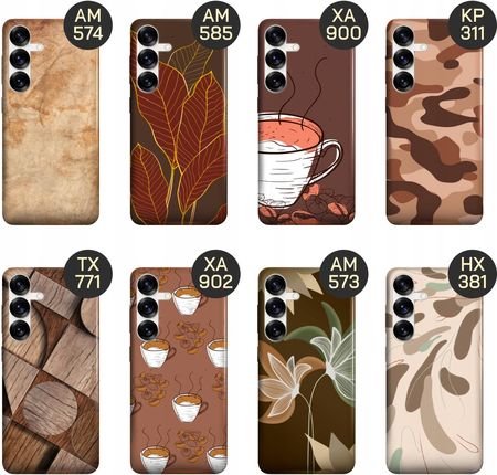 Hello Case Etui Do Samsung Galaxy S25 Plus Brązowe Drewniane Brown Obudowa - zdjęcie 3