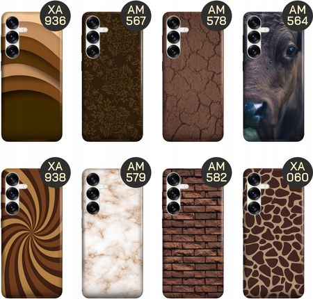 Hello Case Etui Do Samsung Galaxy S25 Plus Brązowe Drewniane Brown Obudowa - zdjęcie 6