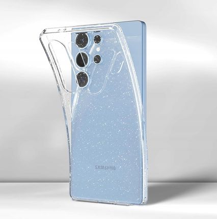 Spigen Brokatowe Elastyczne Przezroczyste Etui Case Tpu Do Galaxy S25 Ultra - zdjęcie 3