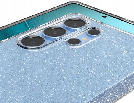 Spigen Brokatowe Elastyczne Przezroczyste Etui Case Tpu Do Galaxy S25 Ultra - zdjęcie 4