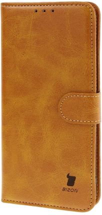 Bizon Etui Z Klapką Case Pocket Do Xiaomi Redmi Note 14 Pro 5G Poco X7 Brązowe - zdjęcie 3
