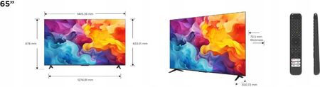 Telewizor LED TCL 65P655 65 cali 4K UHD - zdjęcie 2