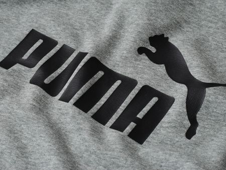 Puma Męska Bluza Ess Big Logo Crew 586680-03 bluza szara - zdjęcie 2
