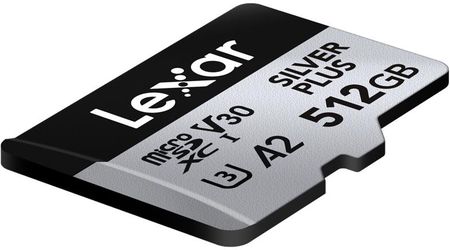 Karta Lexar microSDXC Silver Plus 1066x UHS-I/U3/A2/4K R205/W100 (V30) 512GB - zdjęcie 2