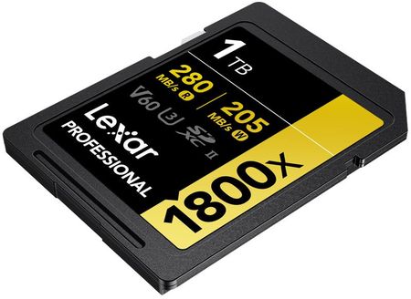 Karta Lexar SDXC Pro 1800x U3 UHS-II R280/W210 (V60) 1TB - zdjęcie 3