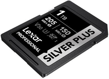 Karta pamięci Lexar Professional SILVER Plus SDXC 1TB R205/W150 V30 - zdjęcie 4