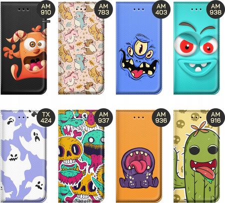 Etui Z Klapką Do Samsung Galaxy S25 Potwory Potwór Monster Futerał - zdjęcie 2