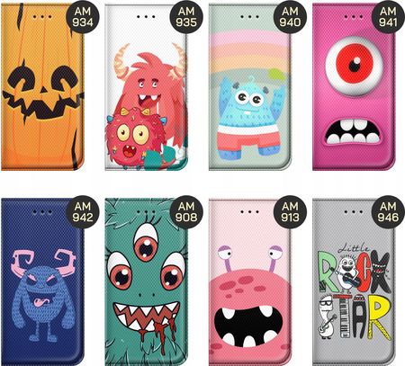 Etui Z Klapką Do Samsung Galaxy S25 Potwory Potwór Monster Futerał - zdjęcie 6