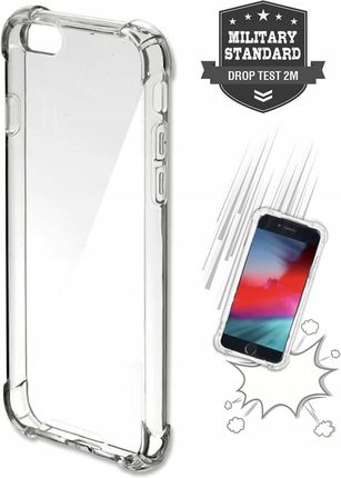 Etui Hybrydowe Do Apple Iphone 7 8 Se 2 Se 3 Bezbarwne - zdjęcie 3