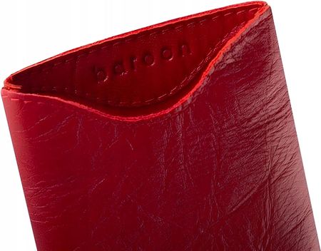Baroon Etui Wsuwka Z Naturalnej Polskiej Skóry Do Maxcom Comfort Mm826 3G - zdjęcie 2