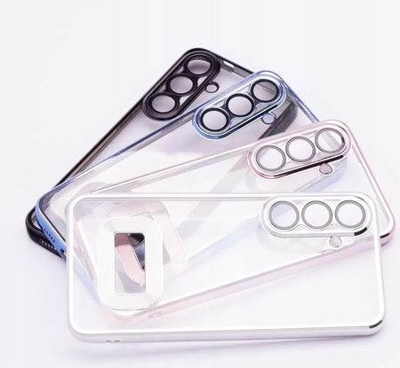 Futerał Glam Do Samsung S25 Srebrny - zdjęcie 3