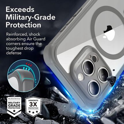 Esr Armor Halolock Magsafe Etui 360 Do Iphone 15 Pro 1X Szkło Aparat - zdjęcie 3