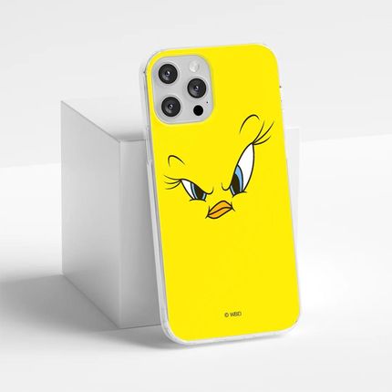 Ert Group Etui Do Apple Iphone 16 Pro Max Tweety 001 Looney Tunes Nadruk Pełny Żółty - zdjęcie 2