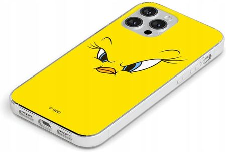Ert Group Etui Do Apple Iphone 16 Pro Max Tweety 001 Looney Tunes Nadruk Pełny Żółty - zdjęcie 3