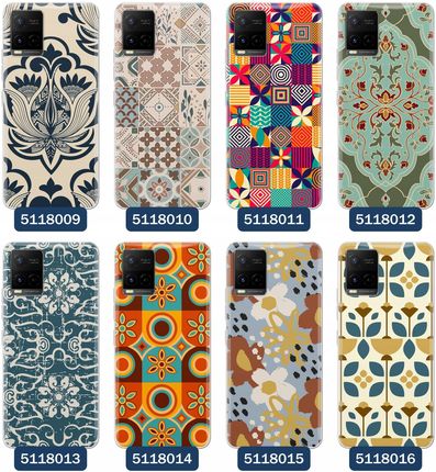 Etui Do Vivo Y21 Y21S Y33S Mozaika Dekoracja Pattern - zdjęcie 3
