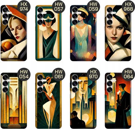 Etui Do Samsung Galaxy S25 Art Deco Łempicka Tamara Barbier Obudowa - zdjęcie 2