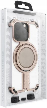 Futerał Titanium Bracket Do Iphone 16 Plus Pustynny Złoty - zdjęcie 3