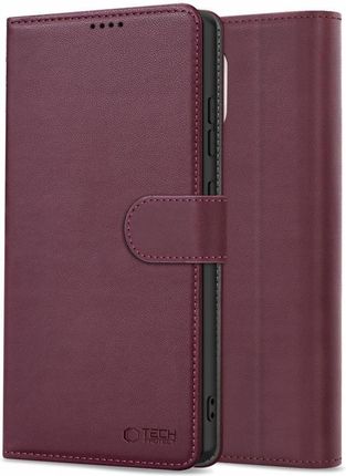 Etui Tech Protect Wallet Do Samsung Galaxy A36 5G Bordowy - zdjęcie 4