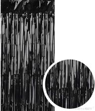 Zdjęcie Partydeco Kurtyna Party Czarna 100X200Cm - Prószków