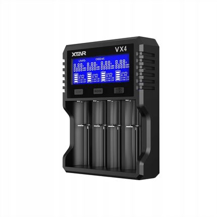 Xtar ładowarka VX4 Ni-Mh 1,2V Li-ion 1,5V 3,7 3,6V Aa Aaa 14500 18650 20700 (VX4VISIBLEMIXER) - zdjęcie 3